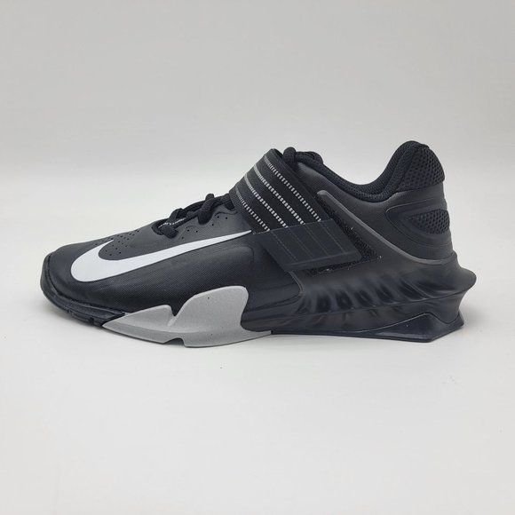 NEW Nike Savaleos SAMPLE Weightlifting Shoes Sneakers Black White Grey main image 9
